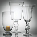 Old Dominion Pedestal Vase. Premium Glassware.